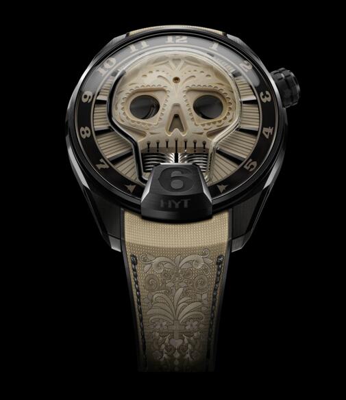 Luxury Replica HYT Skull Vida 151-DL-48-NF-BB watch